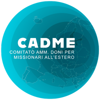 CADME | Comitato Amm. Doni per Missionari All’Estero Logo